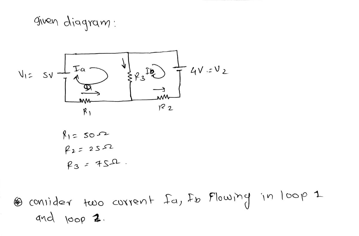 Electrical Engineering homework question answer, step 1, image 1